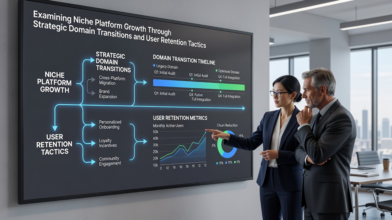 Examining Niche Platform Growth Through Strategic Domain Transitions and User Retention Tactics