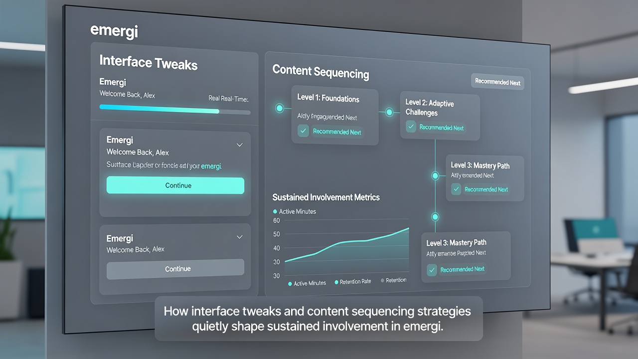 Content feed layout illustrating sequenced resource recommendations in a digital network interface